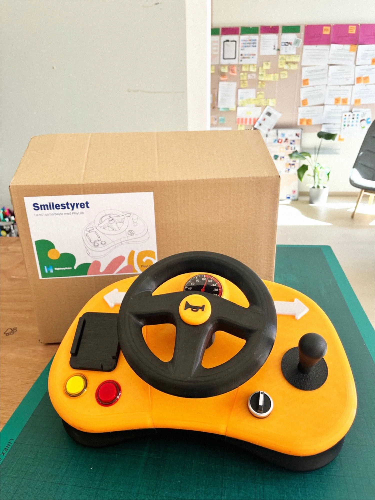 Smilestyret at Playlab rigshospitalet. Mary Elizabeths hospital